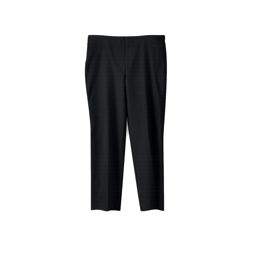 Croft & Barrow Effortless Stretch Capri Size 18 Black NWT Flat Front